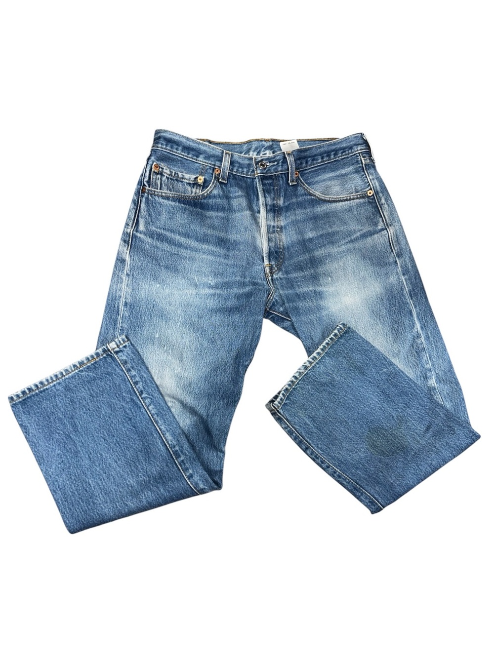 Vintage Levi’s 501XX Blank Tab Jeans Men's 34x31 Button Fly